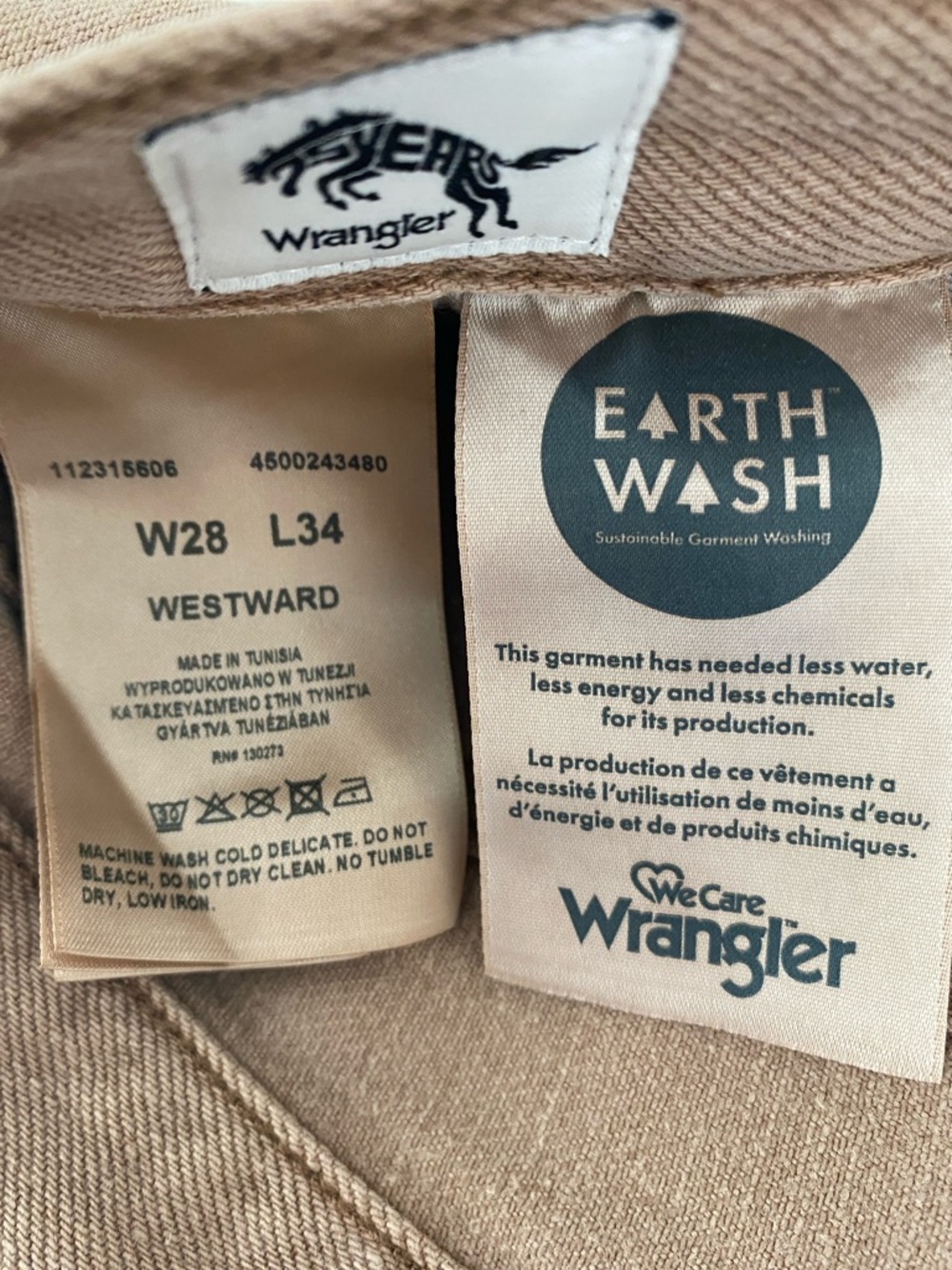 Wrangler Westward Denim Westward  28” - Picture 10 of 10